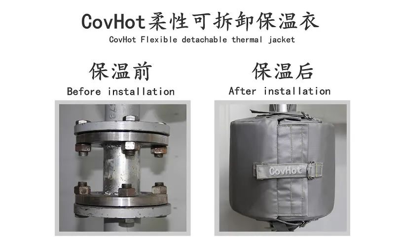 COVHOT?柔性可拆卸式<a href=http://m.wz365.cn/e/tags/?tagname=%E4%BF%9D%E6%B8%A9%E8%A1%A3 target=_blank class=infotextkey>保溫衣</a>,蒸汽系統(tǒng)節(jié)能,節(jié)能保溫